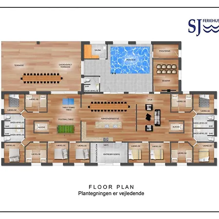 Eksklusivt Luksusferiehus Med Pool Sj455 Дом отдыха Harboor